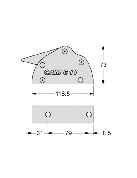 Stopper Antal Cam 611