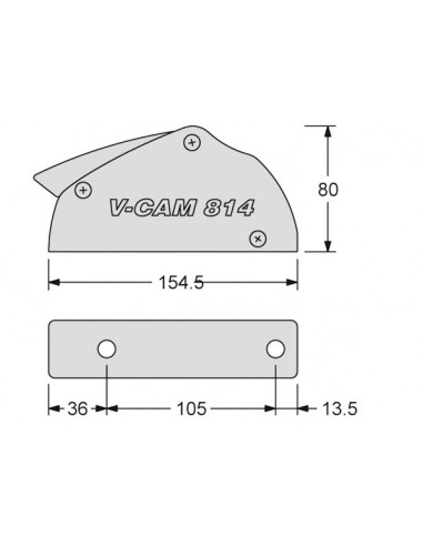Stopper Antal V-CAM 814