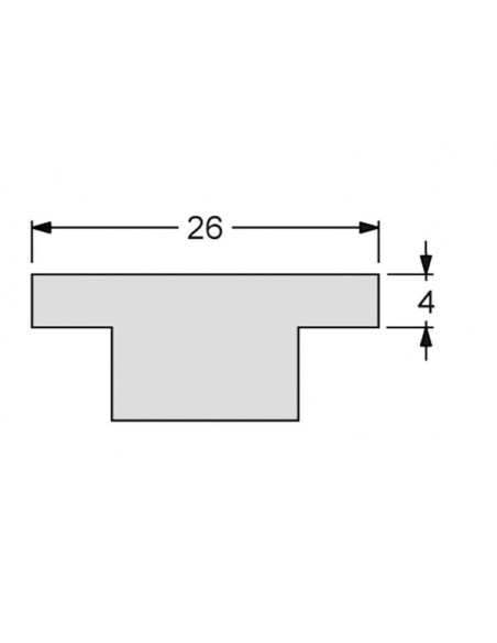 Carrello e Rotaia Genoa 26x4