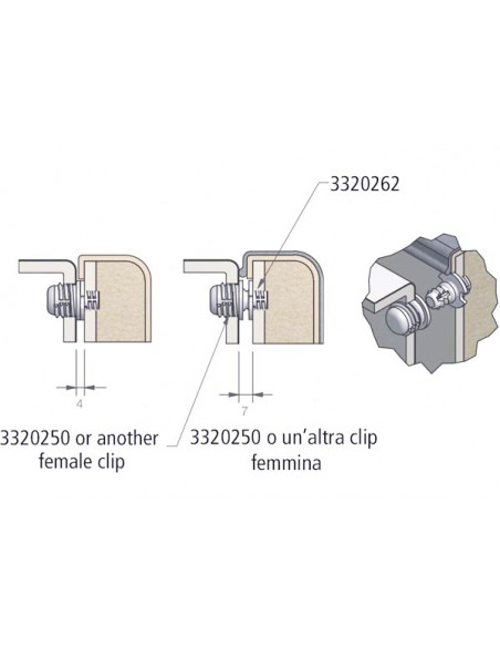 Fissaggio Pannelli Fastmount STD