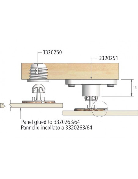 Fissaggio Pannelli Fastmount STD