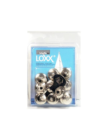 10 Bottoni Loxx in Blister