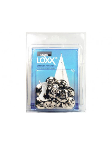 10 Basi Attacco Tessuto Loxx in Blister