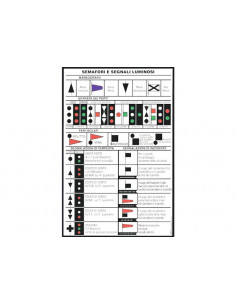 Tabella Adesiva Semafori e Segnali Luminosi