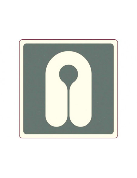 Cartello "FUOCO EXIT" Con Freccia Sinistra Stewart Superior | Adesivo In Vinile 450x150 Mm | Per Interni, Facile Da Applicare