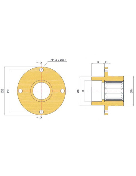 Porta Tenute Meccaniche Tor MM