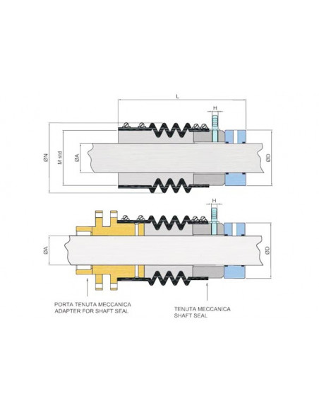 Tenute Meccaniche Tor MM 113