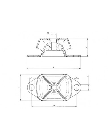 Supporti Antivibranti Vetus K
