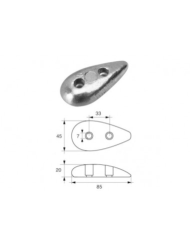 Anodo Oval Short
