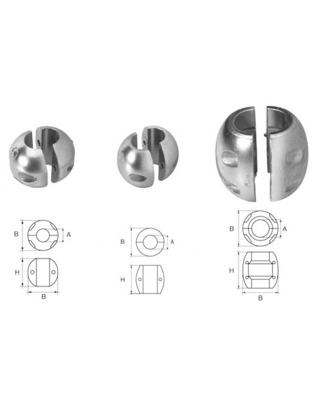 Anodi a Collare Standard