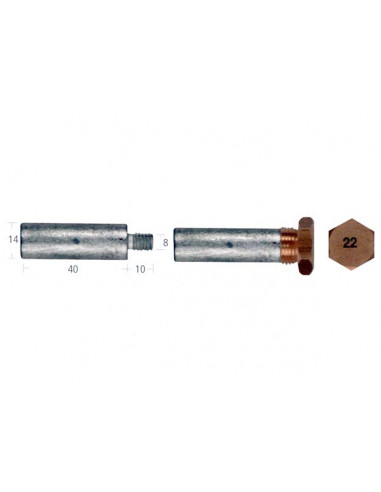 Barrotti Motore VM (14x40mm)