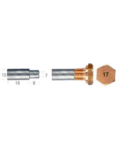 Barrotti Motore Aifo-Fiat (10x18mm)