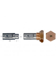 Barrotti Motore Aifo-Fiat (13x26+7mm)