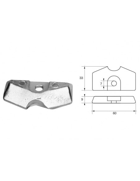 Placca Piede 2B/3A/4A/B/5C-F4A