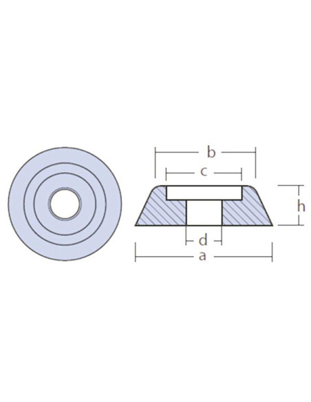 Ogiva Lewmar 250/300