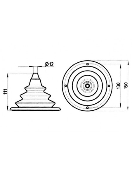 Cuffia Passa Paratia L