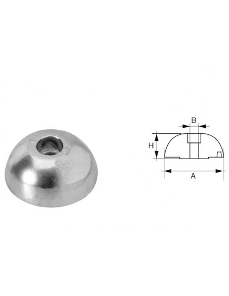 Anodi in Alluminio a Ogiva J-Prop