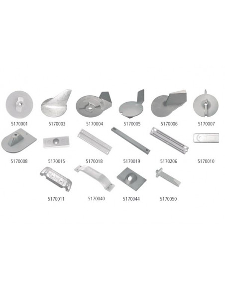 Anodi Martyr per Motori Fuoribordo Mercury