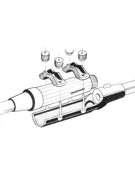 Barra di Prolunga Telescopica per Fuoribordo