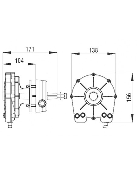 Timoneria Riviera MDA100 Timoneria Riviera MDA100