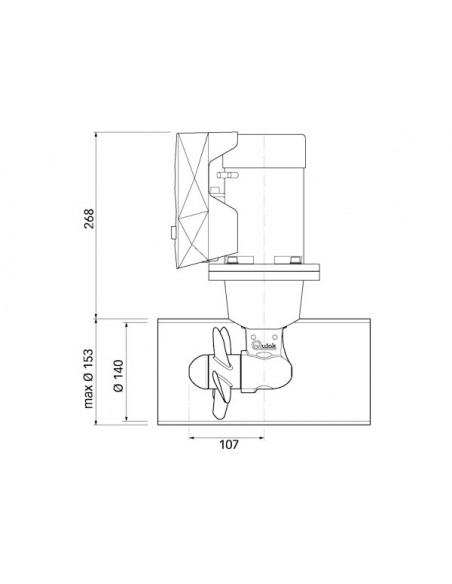 Bow Propeller Quick BTQ140 Bow Propeller Quick BTQ140