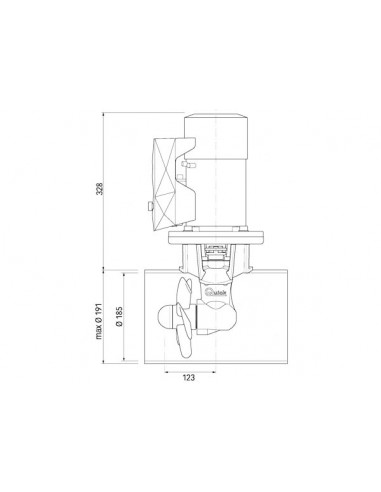 Bow Propeller Quick BTQ185