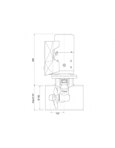 Bow Propeller Quick BTQ185
