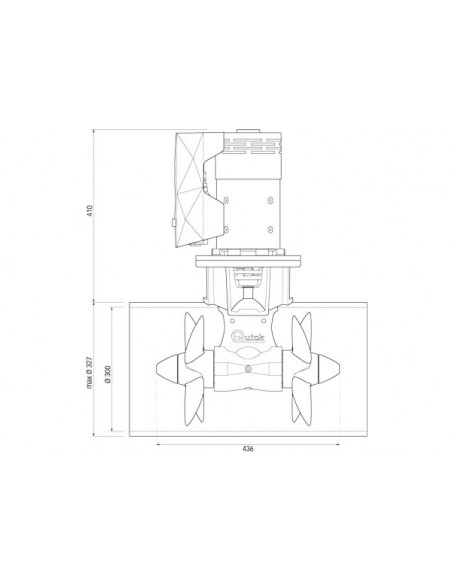 Bow Propeller Quick BTQ300