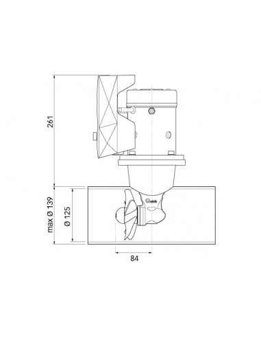 Bow Propeller Quick BTQ125