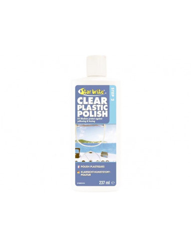 Lucido Star Brite Clear Plastic Polish