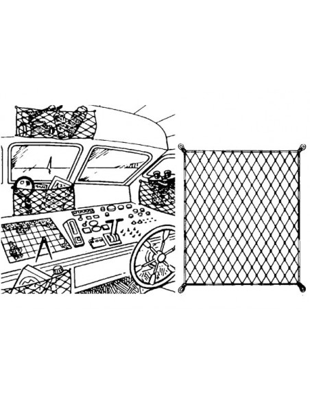 Rete Portaoggetti/Salvacadute Eco