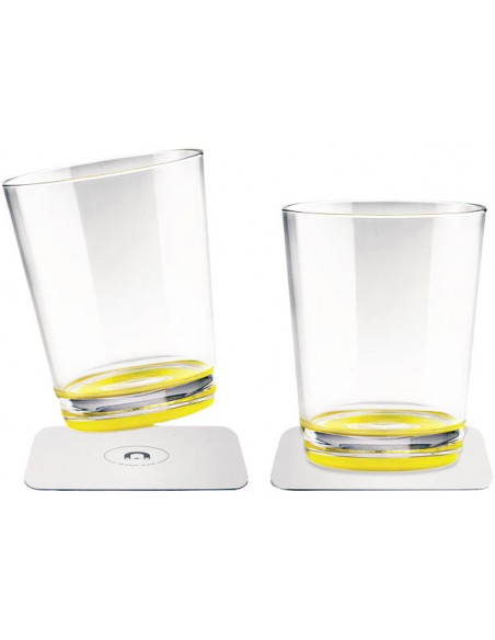 Set 2 Bicchieri Magnetici