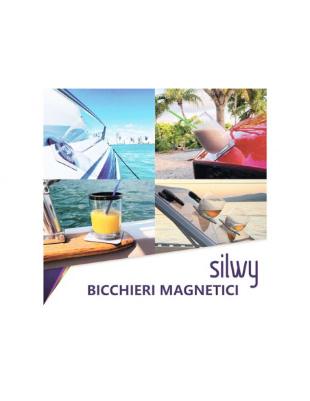 Set 2 Bicchieri Magnetici