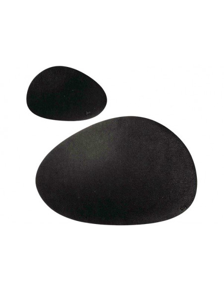 Tappetino e Sottobicchieri Metallici Antracite