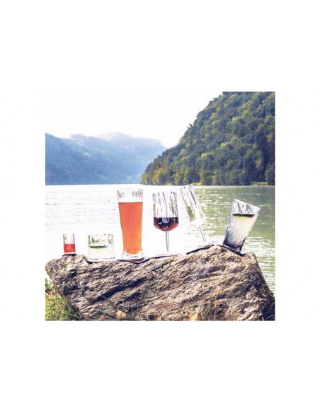 Set 2 Calici Magnetici da Vino