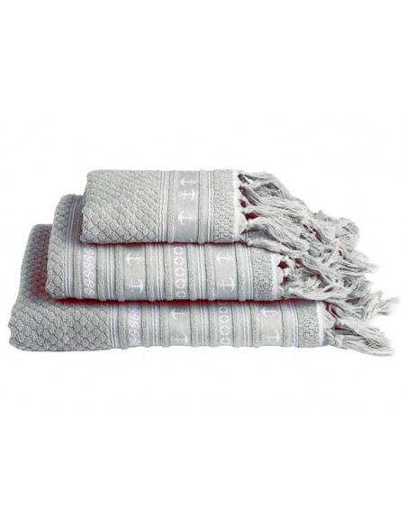 Set 3 Asciugamani Anchors Beach