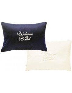 Cuscino Ricamato Welcome 40x60