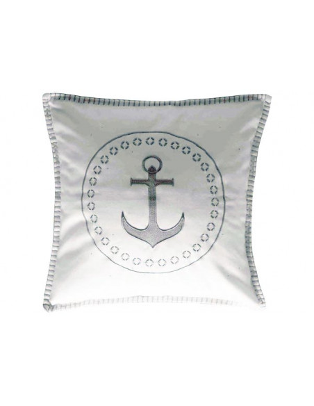 Cuscino Ricamato Anchor 40x40