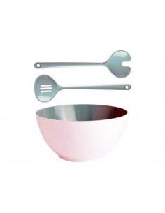Insalatiera con Posate Aqua