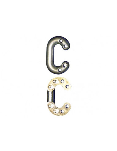 Falsemaglie in Acciaio Inox 8P