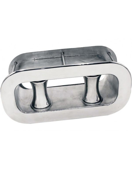 Passacavi a Cubia in Acciaio Inox con Rulli