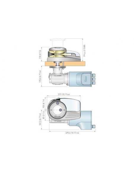 Verricello Salpa Ancora Dylan H-1500/1700