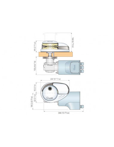 Verricello Salpa Ancora Prince DP3-1000