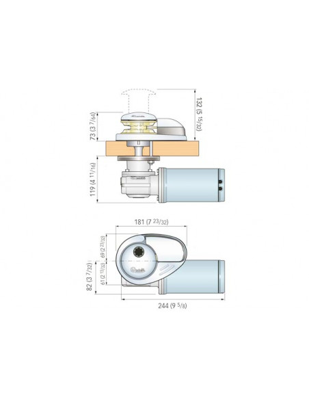 Verricello Salpa Ancora Custom CL1