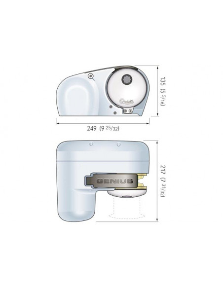Verricello Salpa Ancora Genius GP2 500/800W