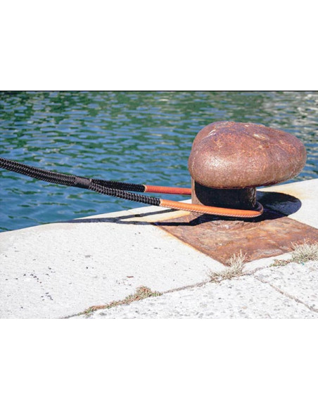 Custom Dock Line Nera con Gassa