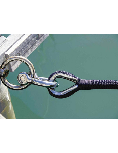 Custom Dock Line Blue Navy con Redancia