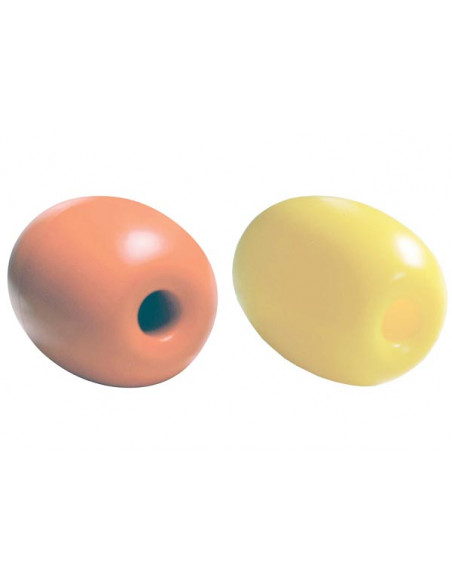 Galleggiante con Foro Passante Dura Float Olive