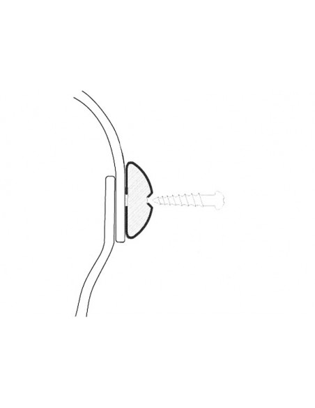 Bottazzo Profilo Parabordo Sphaera in Acciaio Inox