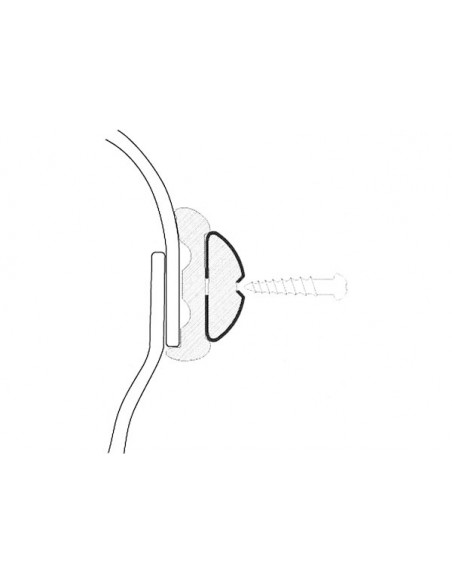 Bottazzo Profilo Parabordo Sphaera in Acciaio Inox